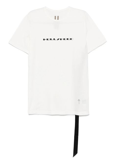 t-shirt jumbo uomo latte RICK OWENS DRKSHDW | DU01E3274 RIGEP21109
